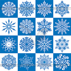 Snowflakes - vector clipart