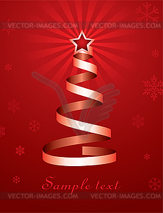 Christmas  tree - vector clipart