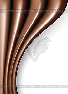 Складок шоколад - изображение в векторе / векторный клипарт