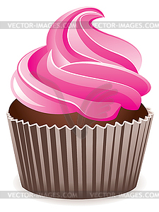 Cupcake - vector image