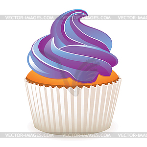 Cupcake - vector clipart / vector image