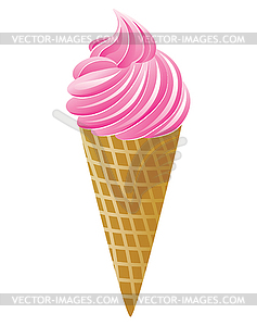 Icecream cone - vector image