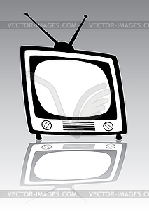 Tv set - vector image