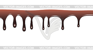 Chocolate drops - vector clipart