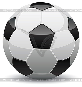 Soccer ball - stock vector clipart