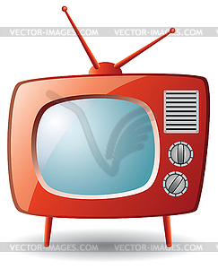 Телевизор - векторная иллюстрация