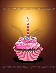 Cupcake  - vector clipart