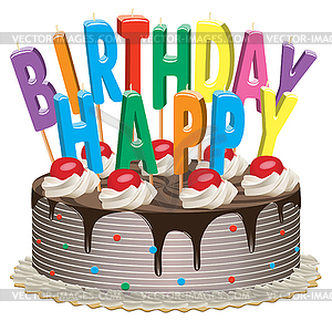cake - vector clipart