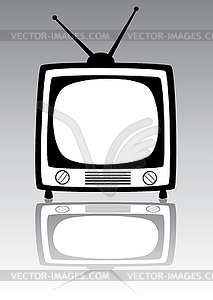  tv set  - vector EPS clipart