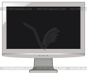 LCD screen - vector clipart