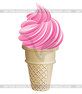 Vector icecream cone - vector clipart