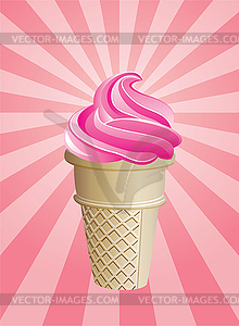 Vector icecream - vector image