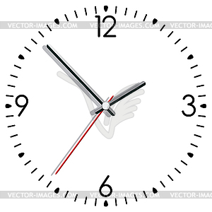 Vector  clock - vector image