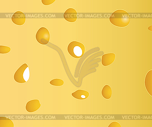 Vector background of cheese  - vector clipart