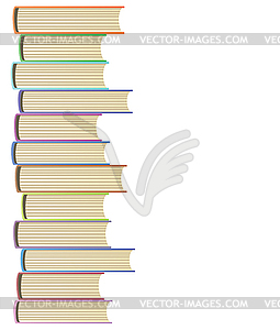 Vector books - vector clip art