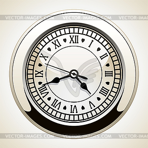 Vector  clock - vector clip art