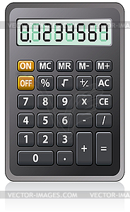 Calculator - stock vector clipart