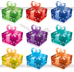 Gift boxes  - vector clipart