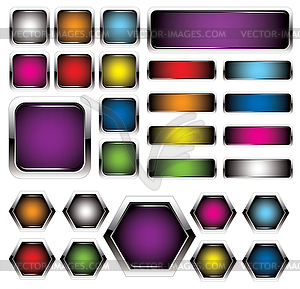 Buttons - vector clipart