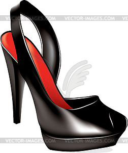 High heel shoe - vector clipart