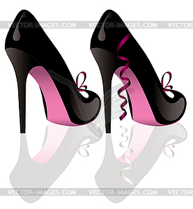 Pair of shoes - vector image