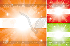 Abstract background of sunlight - vector clipart