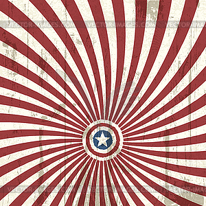 Abstract background with american flag elements. - vector clip art