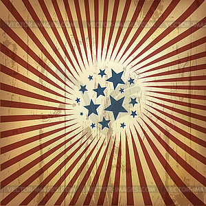 American patriotic retro background. , - vector image