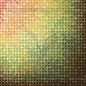 Abstract rainbow background made of joined parts. - vector image