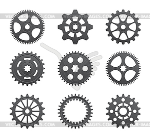 Pinions And Gears - vector clipart