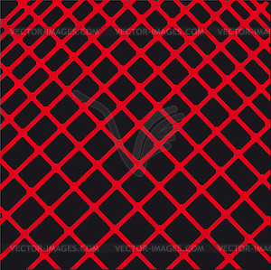 Composition of abstract red lines - vector clipart