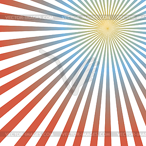 Composition of abstract red lines  - vector clip art