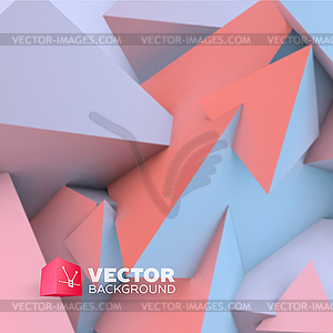 Abstract background with rose quartz and serenity - vector clip art