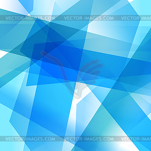 Abstract background with colorful overlapping layers - vector image