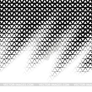 Background with gradient of triangle shaped cells - vector clip art