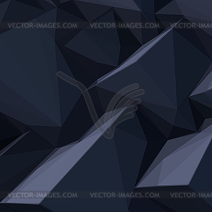 Background with abstract black cubes - royalty-free vector image