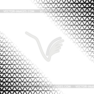 Background with gradient of triangle shaped cells - vector EPS clipart