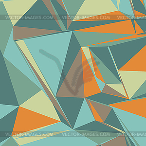 Abstract background with colorful triangles for - vector clipart / vector image