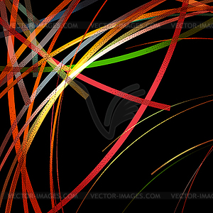 Абстрактный фон с ретро-красочных линий и - клипарт в векторе / векторное изображение
