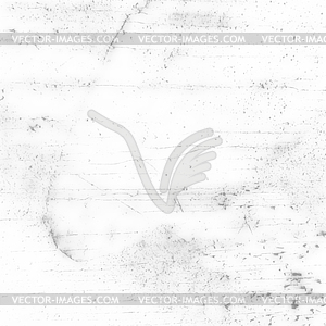 White background with aged paint and plaster on - vector clip art