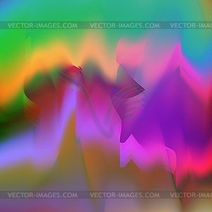 Glitch background with shiny glowing blurred - vector EPS clipart