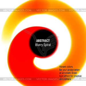 Abstract blurred line with high intensity juicy - vector image