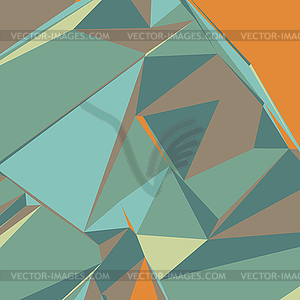 Abstract background with colorful triangles for - vector clipart