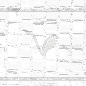 White background with old grungy tiles pattern and - vector clip art