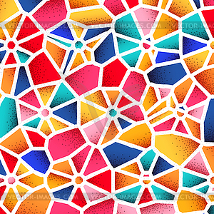 Abstract background with vibrant colors and retro - vector clipart