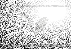 Background with abstract memphis line pattern and - vector clipart