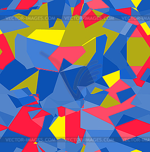 Красочные бесшовные модели с хаотической геометрической - изображение в формате EPS