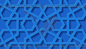 Arabic seamless pattern with classic islamic cultur - vector clipart / vector image