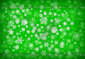 Christmas background or card with handdrawn - color vector clipart