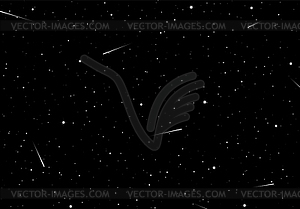 Abstract background with stars for template or - vector EPS clipart